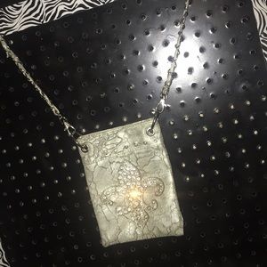 Snake Skin Cross/Shoulder Bag